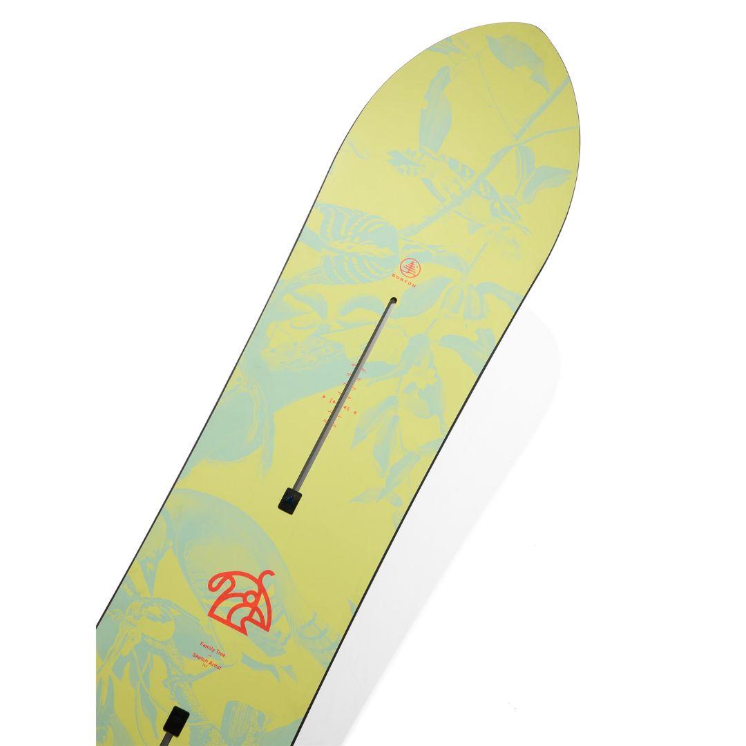 Burton Family Tree Sketch Artist Camber Snowboard 2026